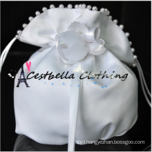 Fashion Lady Satin Rhinestone Bridal Bridesmaid Handbag in Wedding Ceremony Clutch Small Handbag